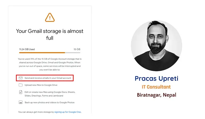 How to clean Google/Gmail storage ?